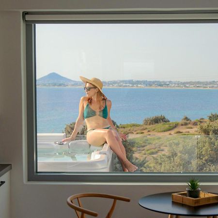 Seanfinity Beachfront Suites Mikri Vigla Dış mekan fotoğraf