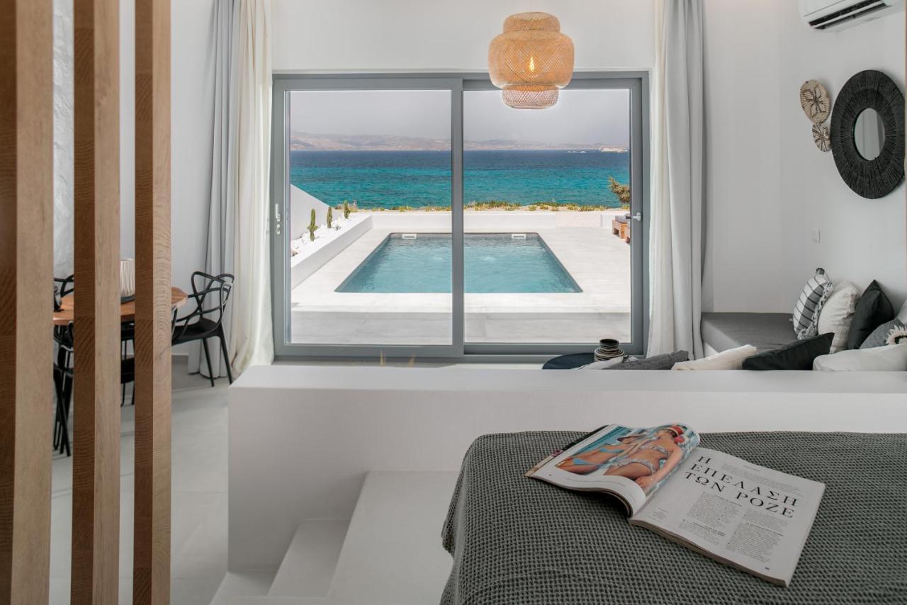 Seanfinity Beachfront Suites Mikri Vigla Dış mekan fotoğraf