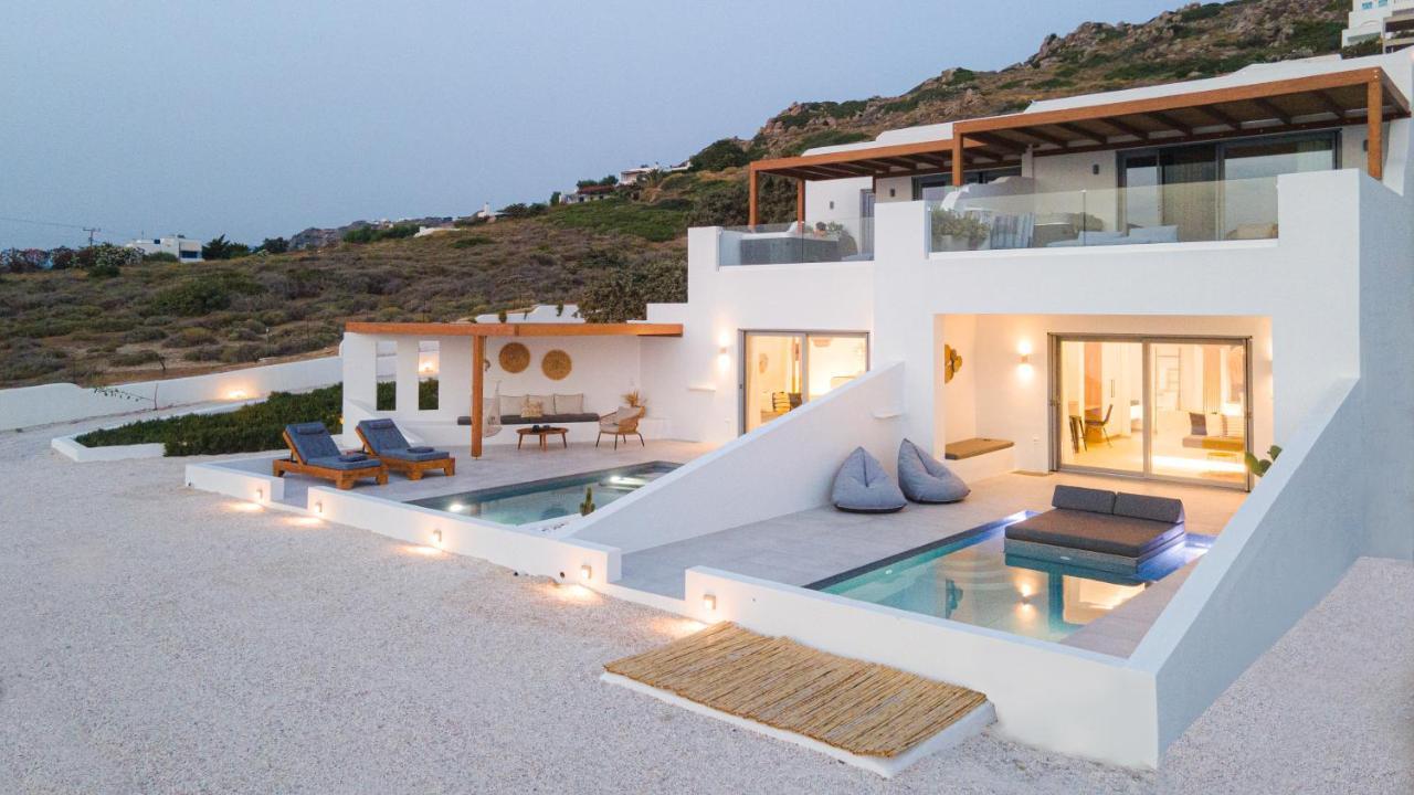 Seanfinity Beachfront Suites Mikri Vigla Dış mekan fotoğraf