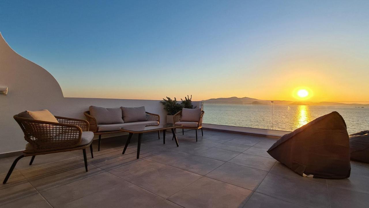 Seanfinity Beachfront Suites Mikri Vigla Dış mekan fotoğraf