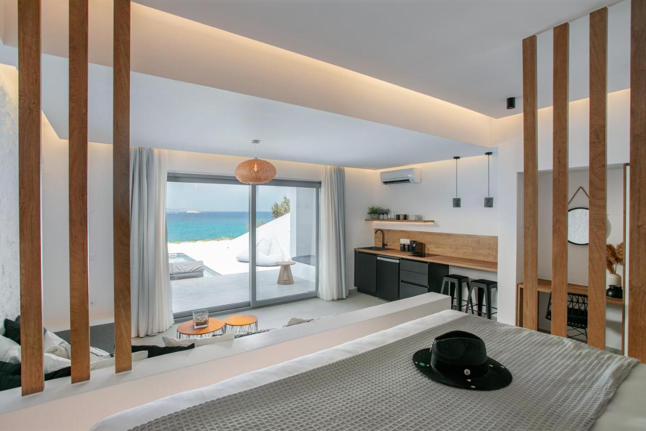 Seanfinity Beachfront Suites Mikri Vigla Dış mekan fotoğraf