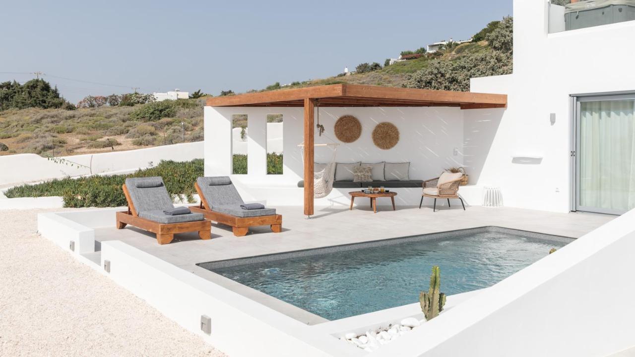 Seanfinity Beachfront Suites Mikri Vigla Dış mekan fotoğraf