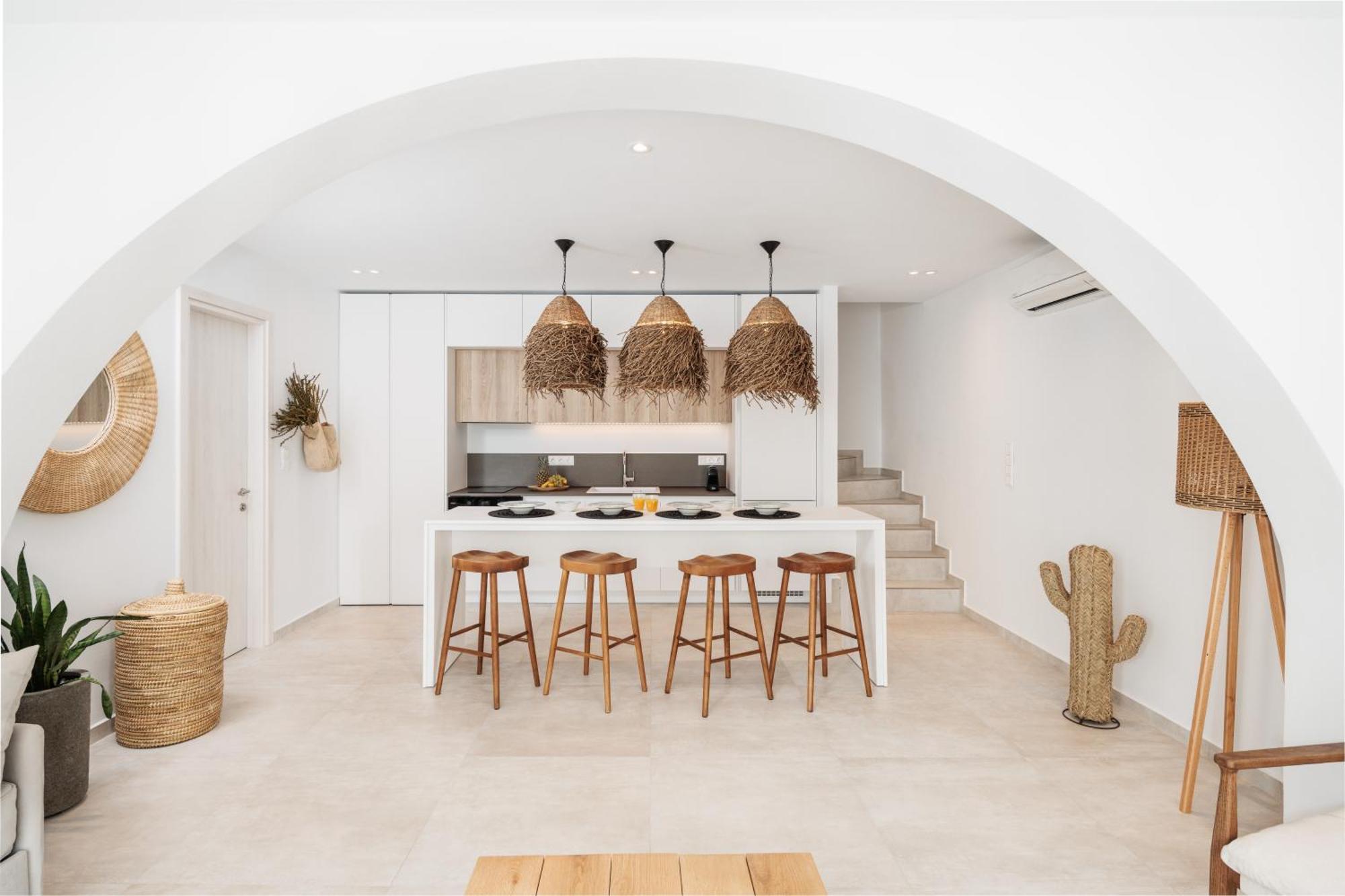 Seanfinity Beachfront Suites Mikri Vigla Dış mekan fotoğraf