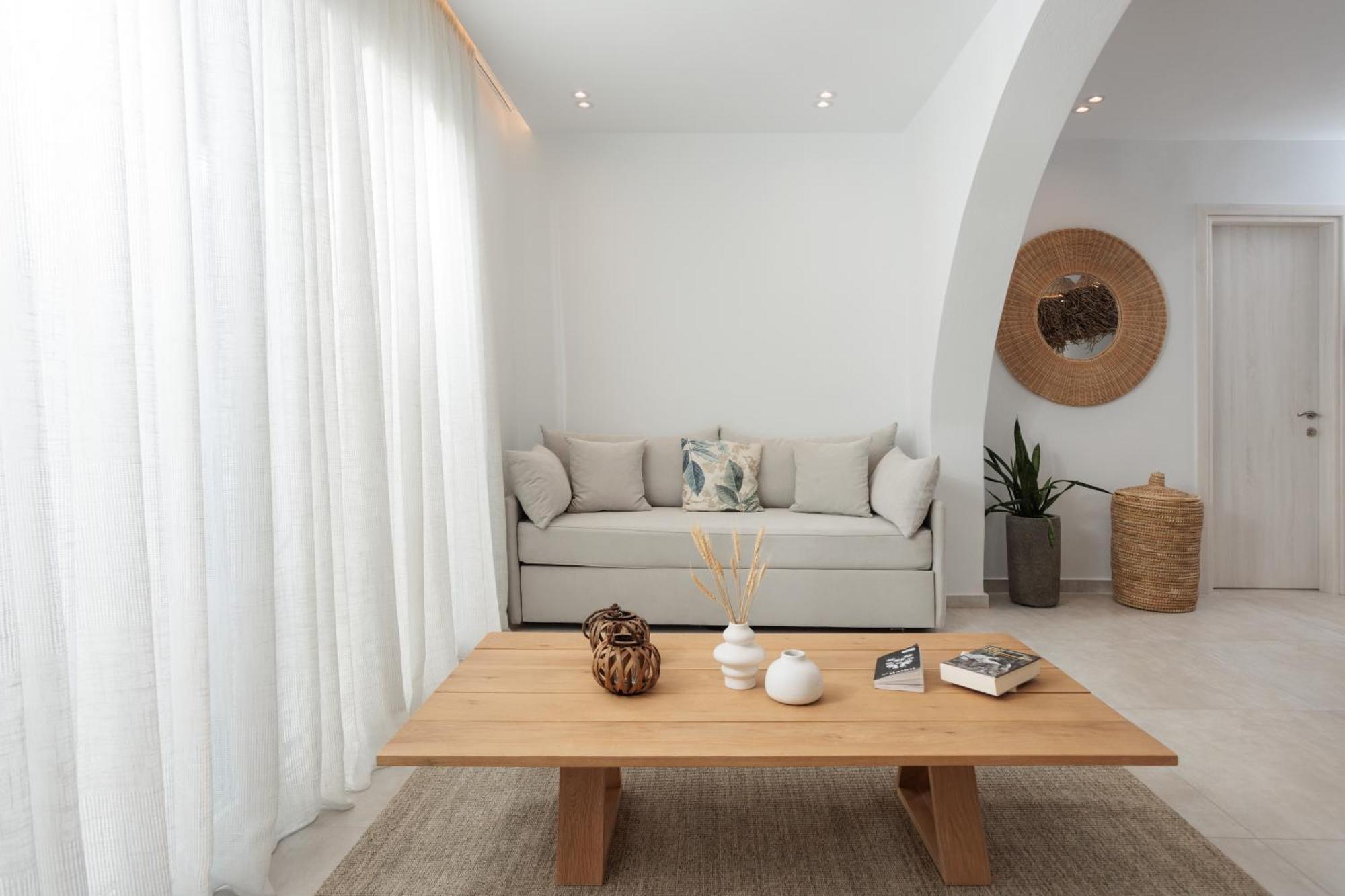Seanfinity Beachfront Suites Mikri Vigla Oda fotoğraf