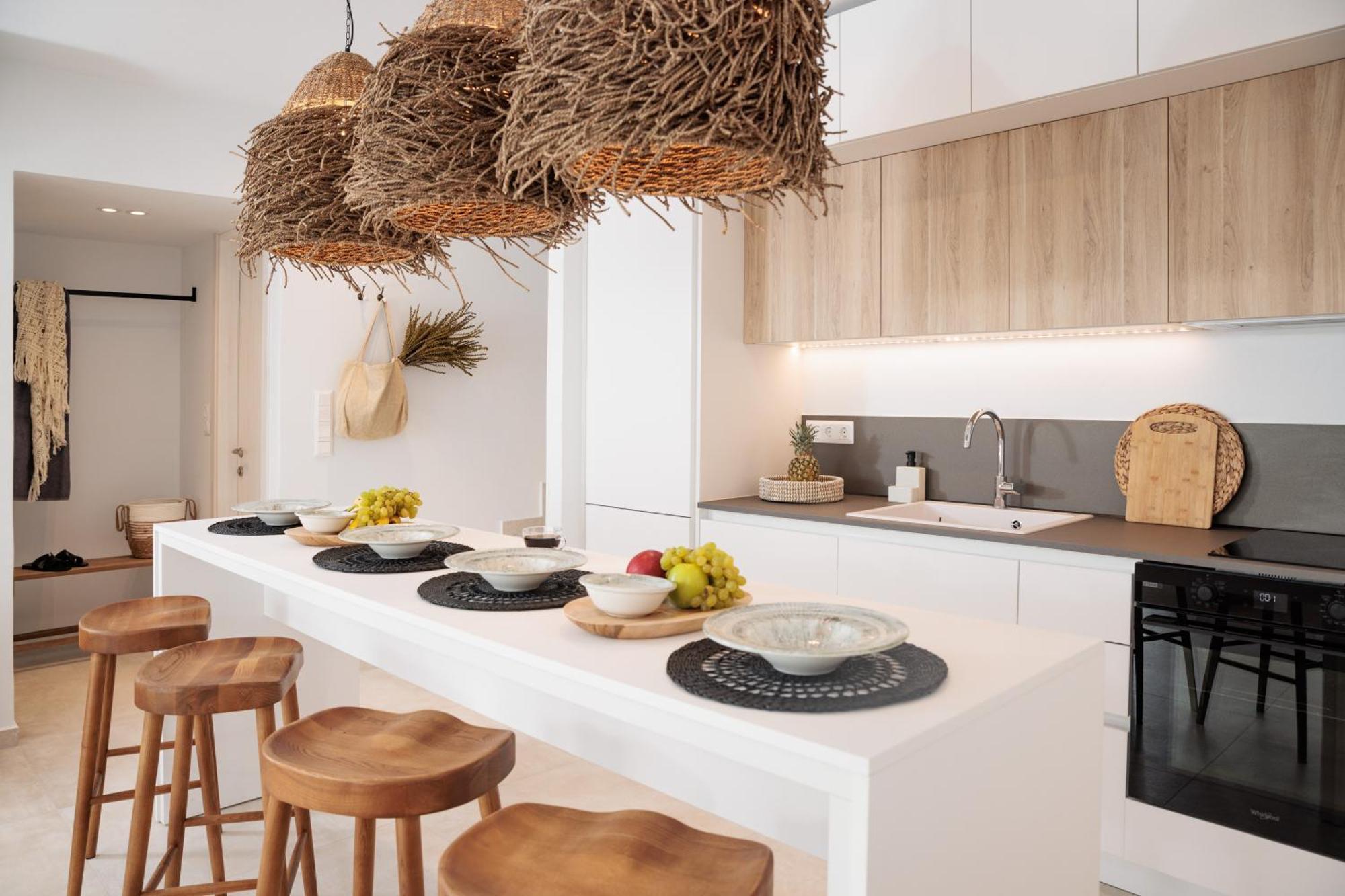 Seanfinity Beachfront Suites Mikri Vigla Oda fotoğraf